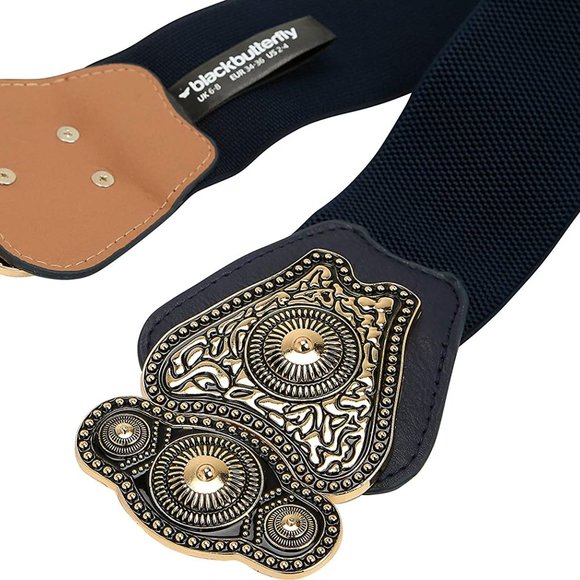 Stretch Vintage Antique Retro Buckle Belt main image 5